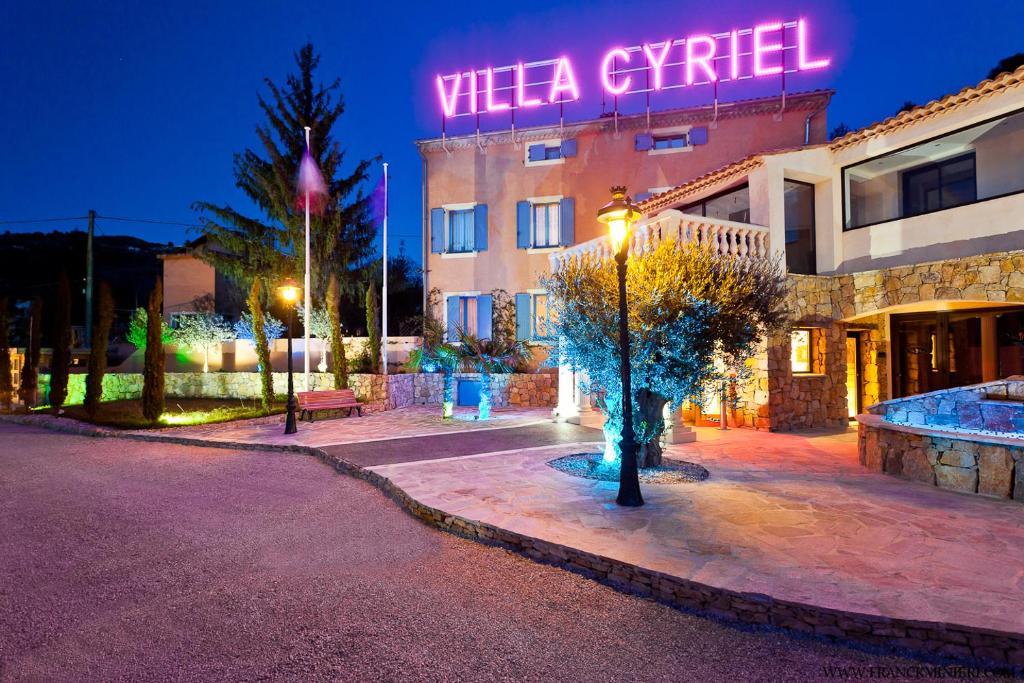 Villa Cyriel Contes  Exteriér fotografie